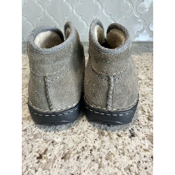 Men UGG Australia Gray High Split Top Slip On Rubber Sole Loafers Sz 13 1613 - Picture 3 of 9